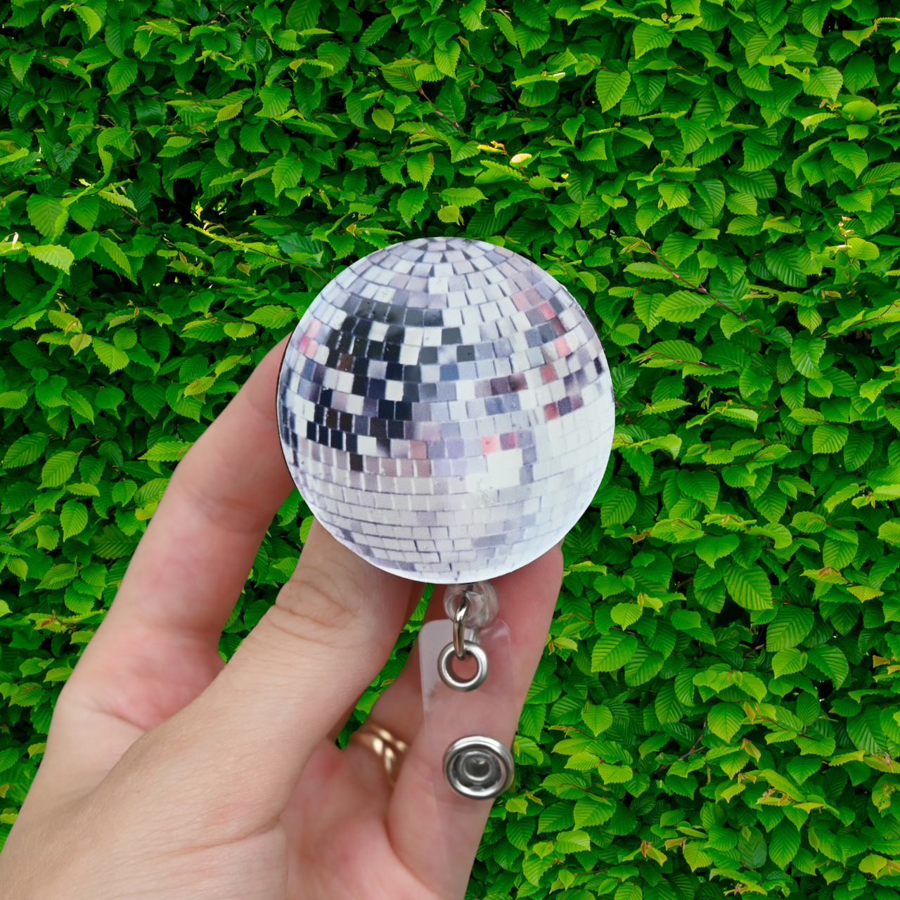 Disco Ball Badge