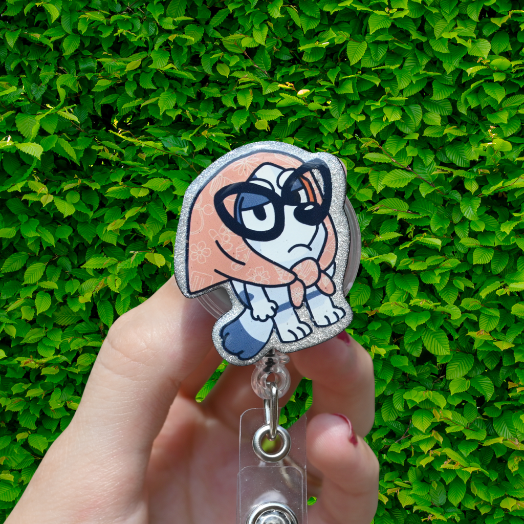 Blue-Grandma Badge