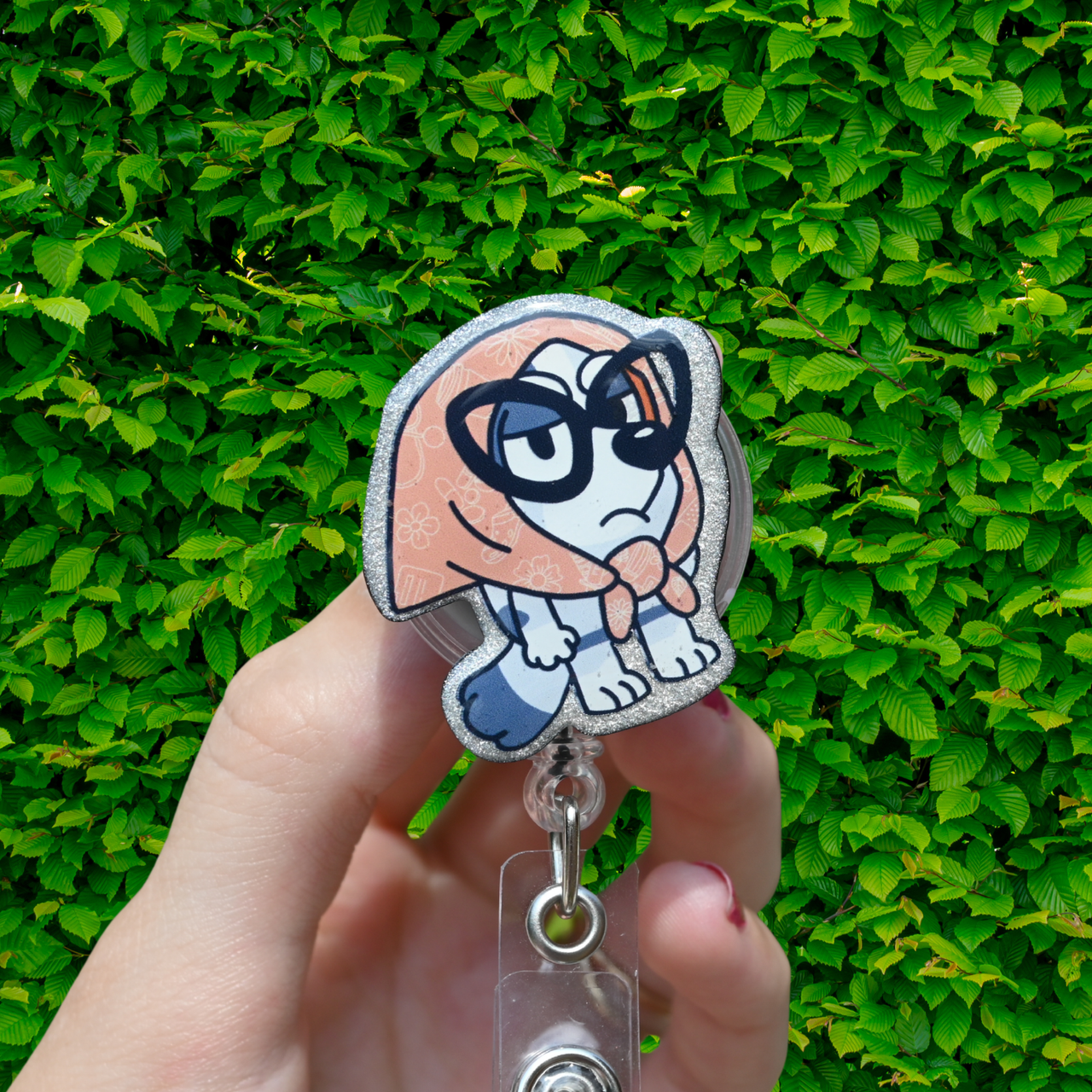 Blue-Grandma Badge