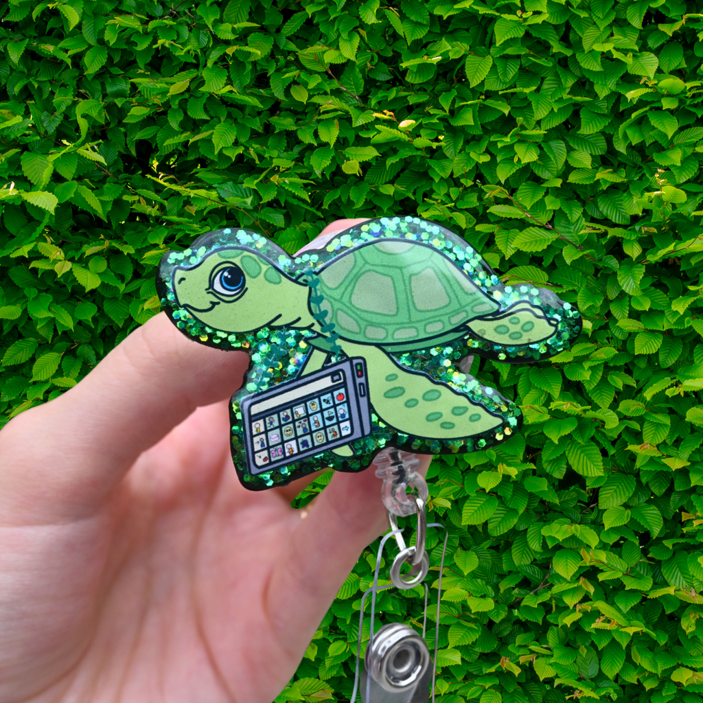 Talkative Turtle Badge
