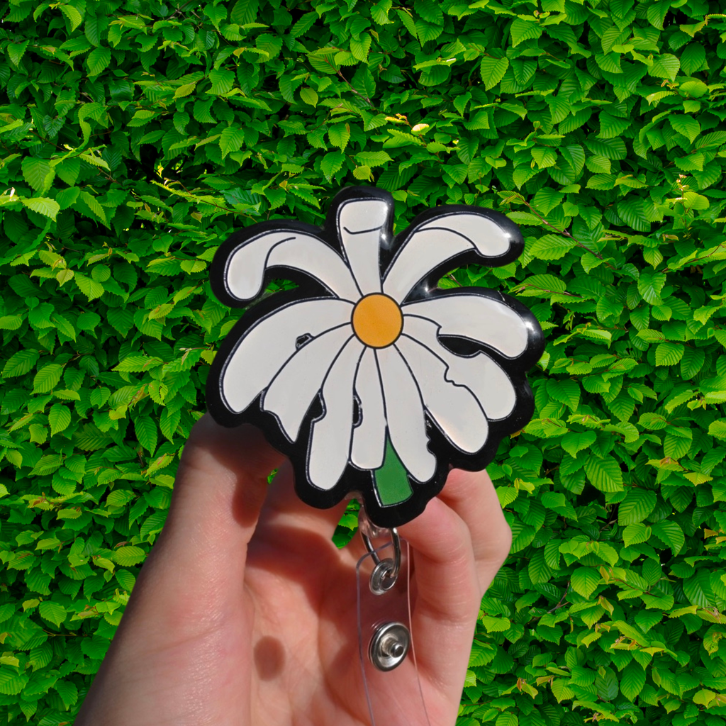 Wilted Daisy Badge